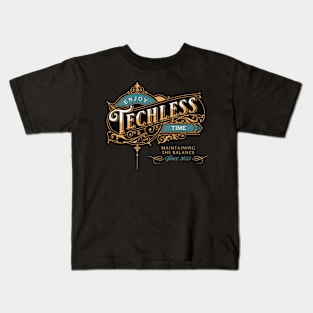 Enjoy Techless Time TShirt Kids T-Shirt